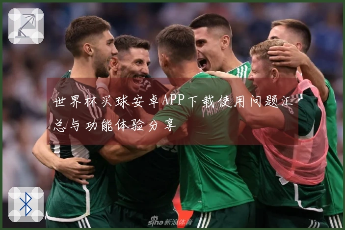 世界杯买球安卓APP下载使用问题汇总与功能体验分享